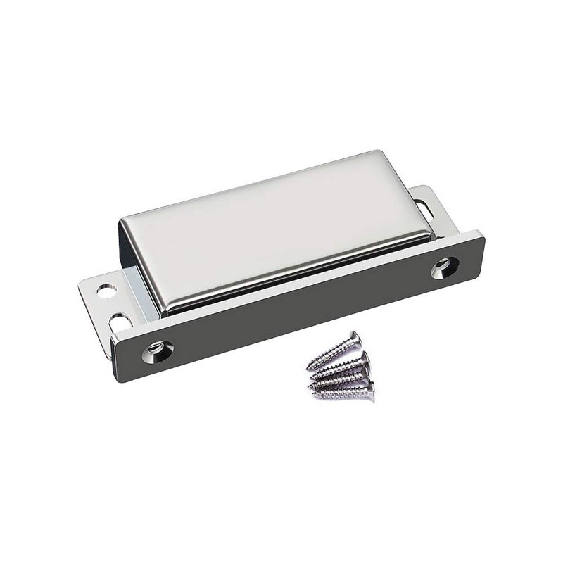 WOOCH Door Magnetic Catch - 160lb High Magnetic Stainless Steel Heavy Duty Catch for Kitchen Bathroom Cupboard Wardrobe Closet Closures Cabinet Door Drawer Latch (Silver, 1-Pack) - Image 1